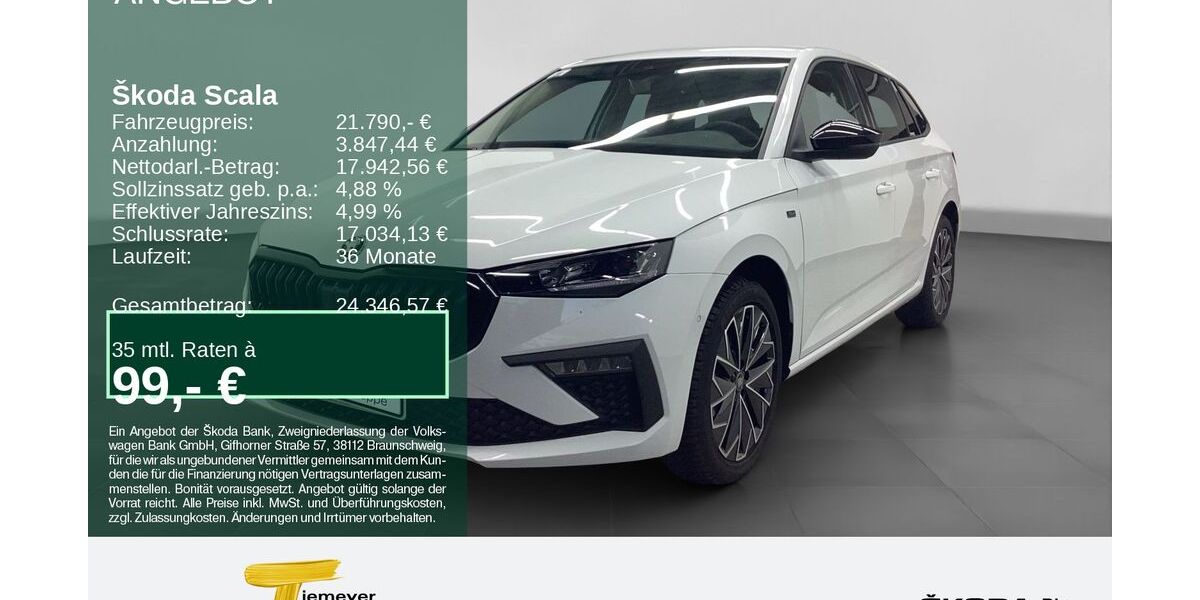 Skoda Scala 21.620 km 18.850 &euro; Bochum 44809