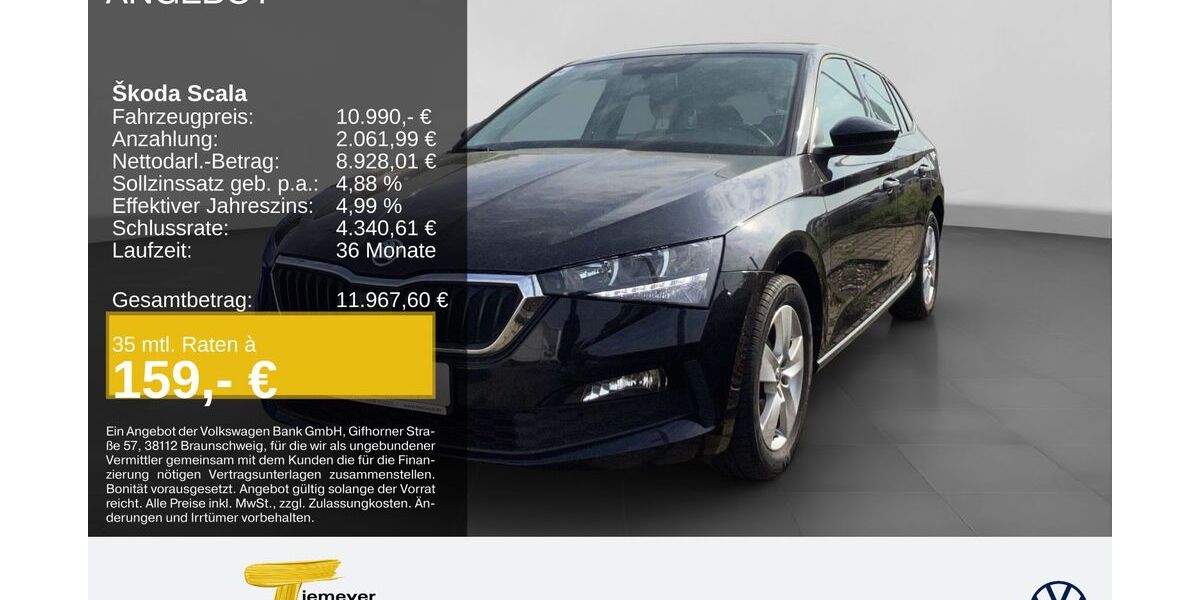 Skoda Scala 131.771 km 10.990 &euro; Oberhausen 46047